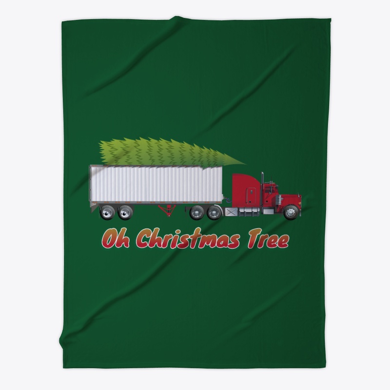 Xmas Truck Driver Oh Christmas Tree
