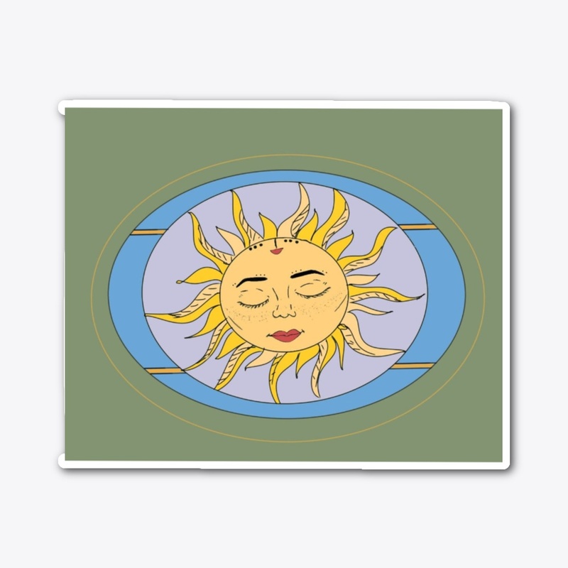 Vibrant Hippie Sun  