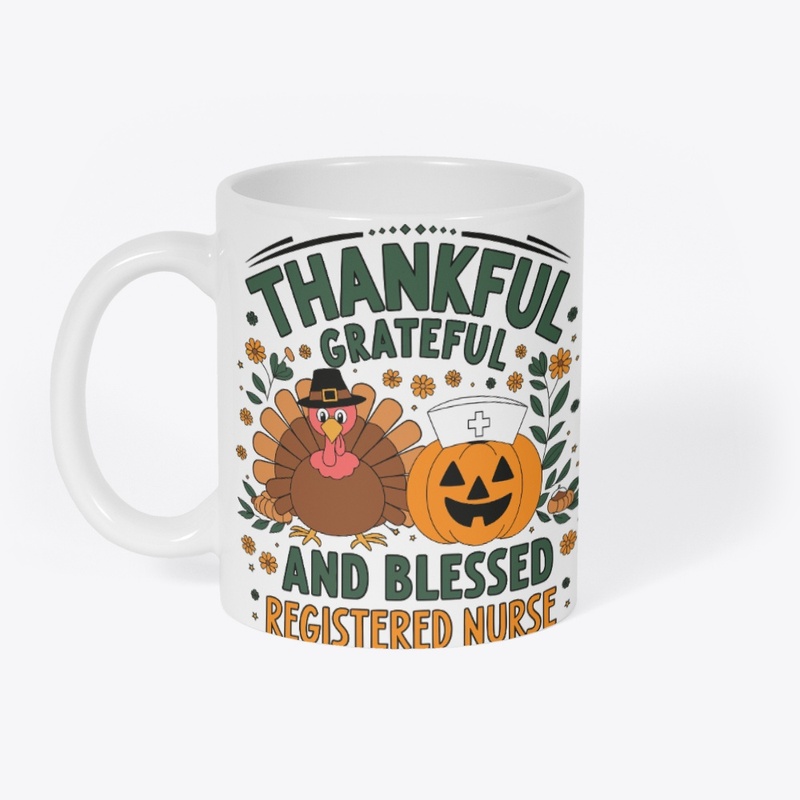Thankful, Grateful, and Blessed T-shirt,