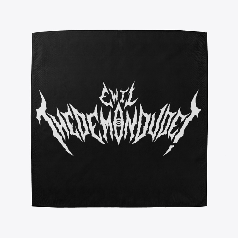 White Logo Bandana