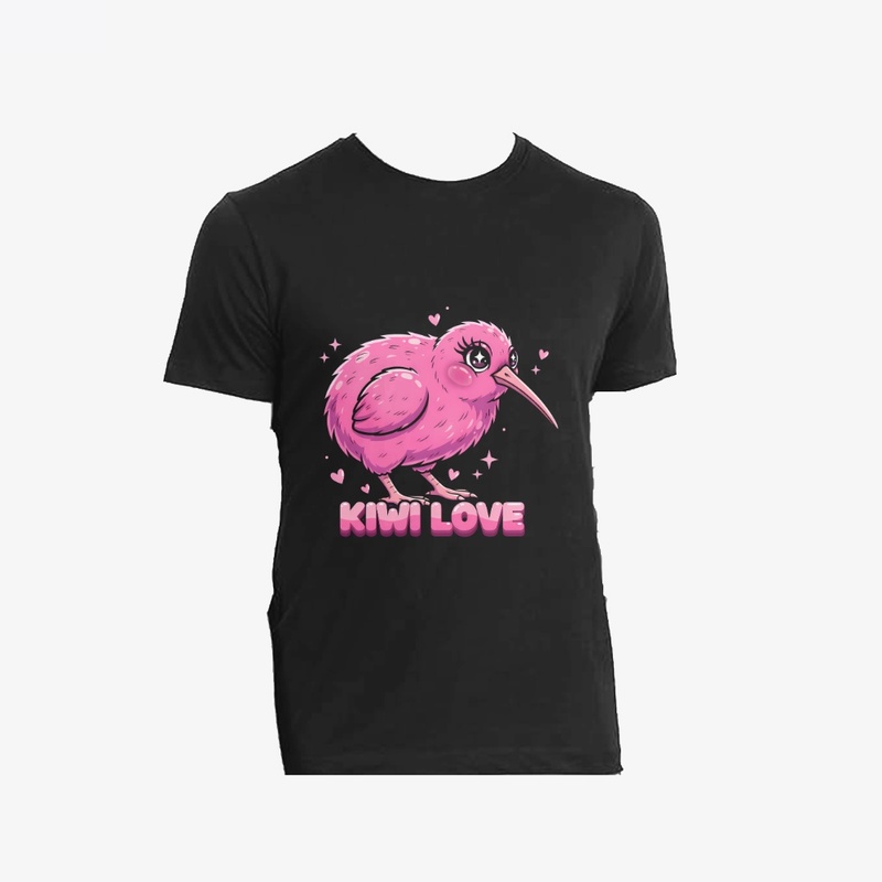 Kawaii Kiwi Love Aesthetic Art