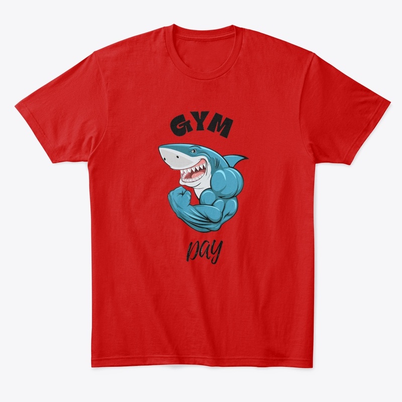 gym day t shirt 