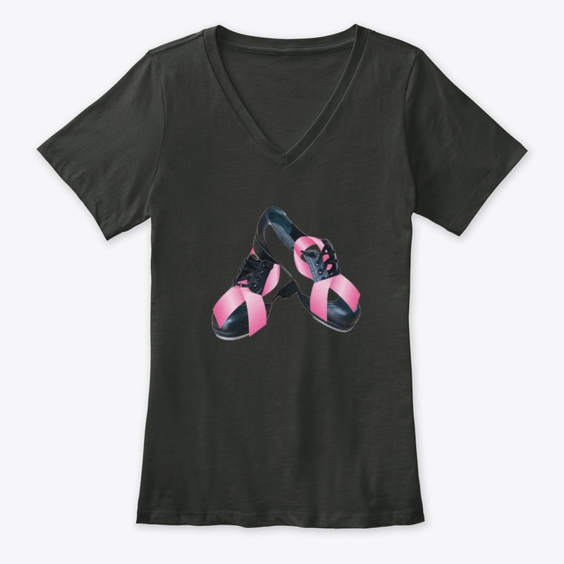 Breast Cancer Tap Dance Shoes