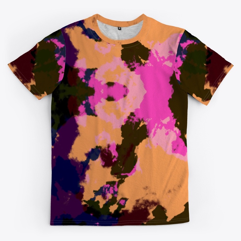 Katsue - Pink Batik Camouflage Mandala
