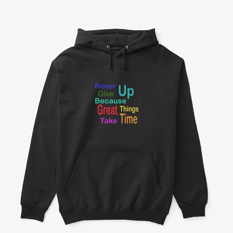 never give up