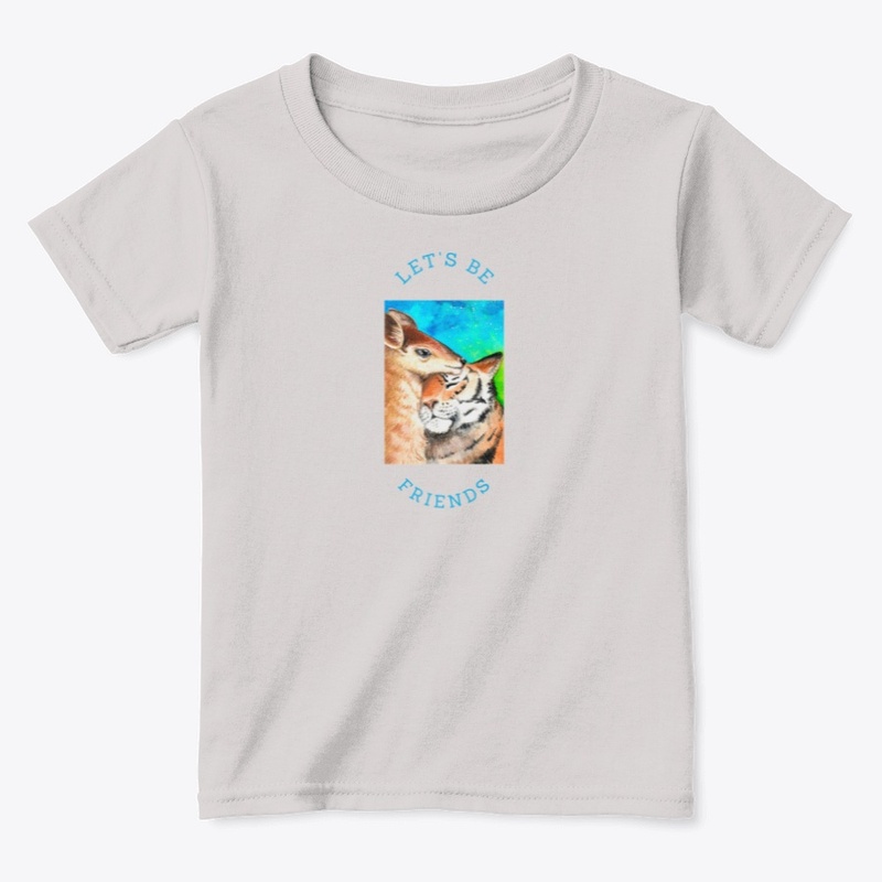 Tiger Deer Toddler Tee 