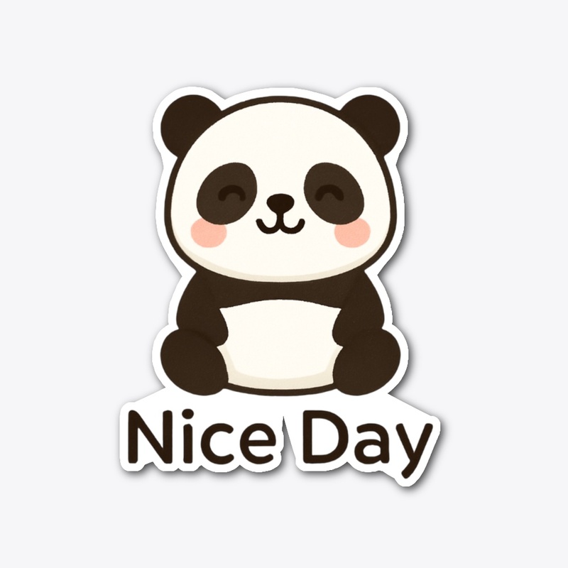 Nice Day Panda Tee