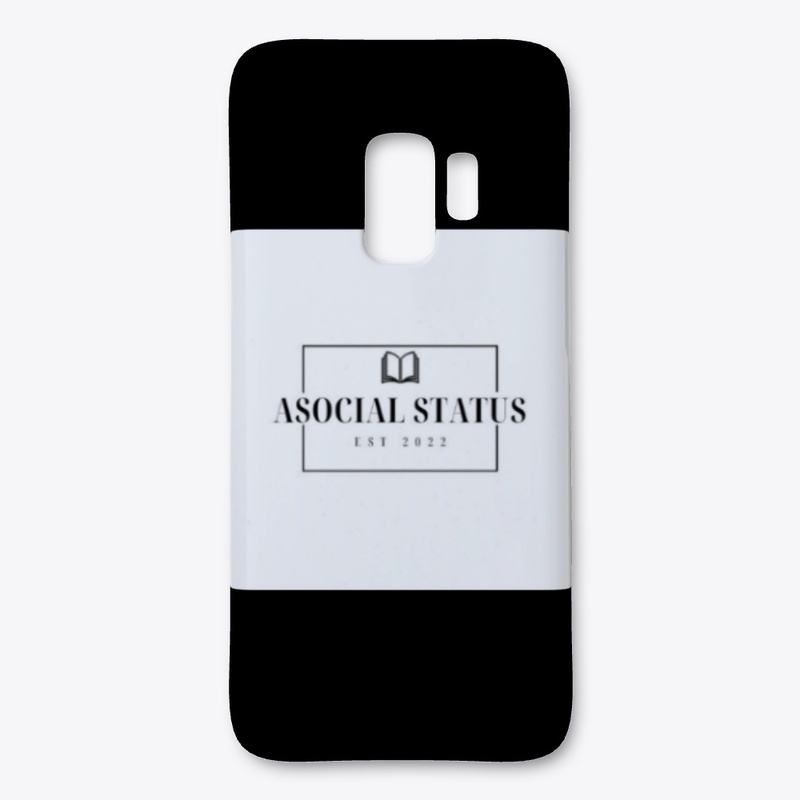 Asocial Status Samsung Phone Case