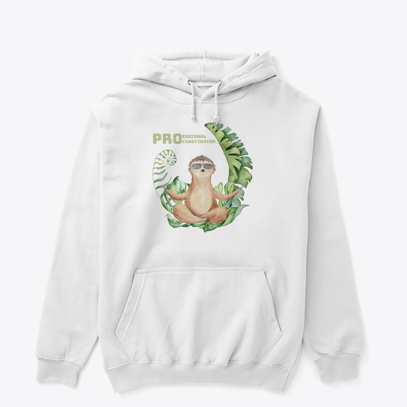 Professional Procrastinator Sloth Design