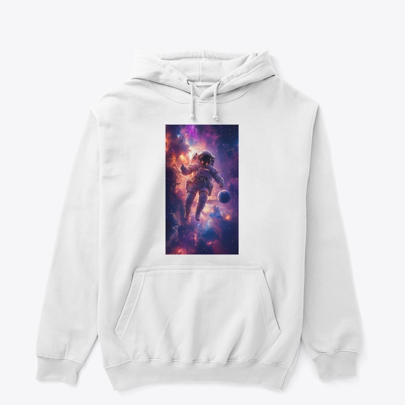 Astronaut Fly To The Universe