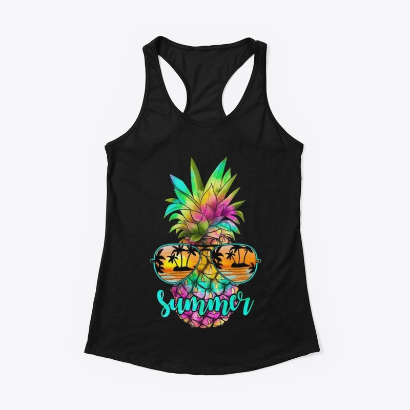 "Summer Pineapple Sunset Beach Ready
