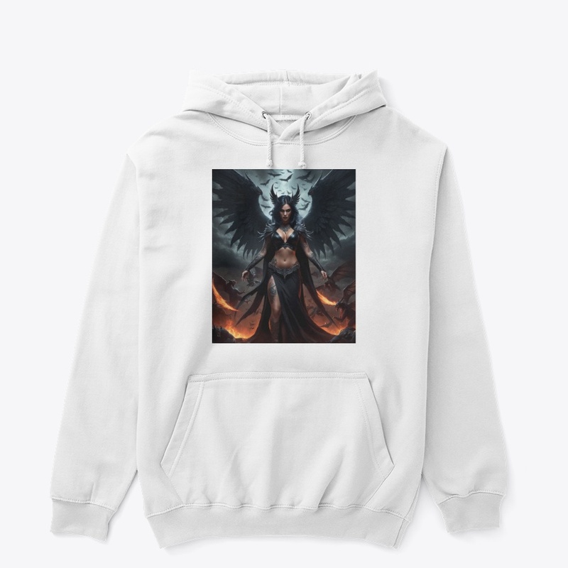 Fierce Winged Demoness Unleashed