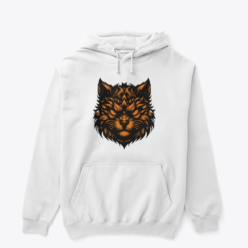 Striking Cat Graphic