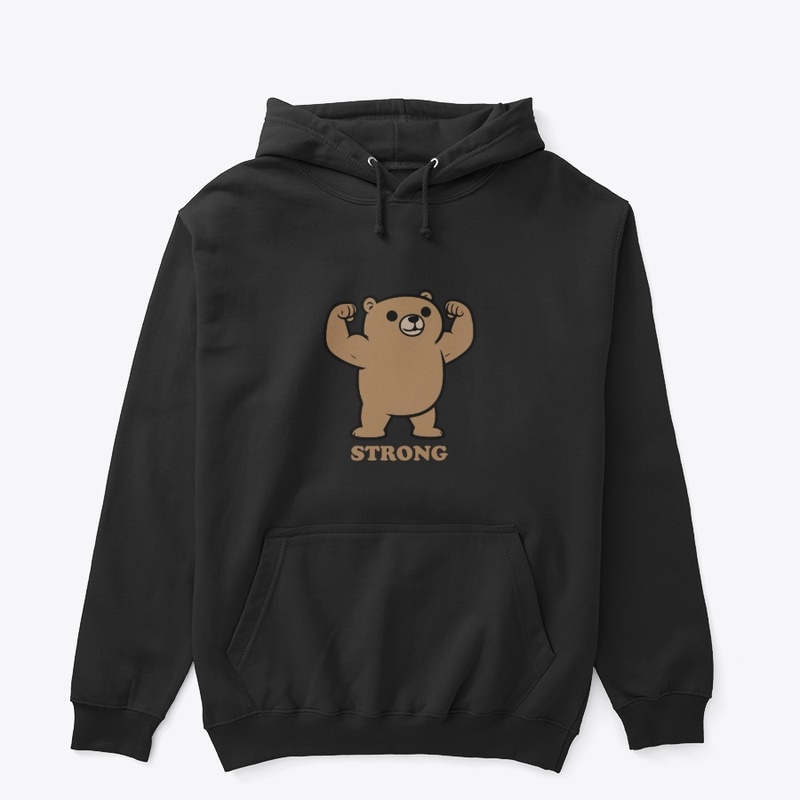 Flexing Bear Strength