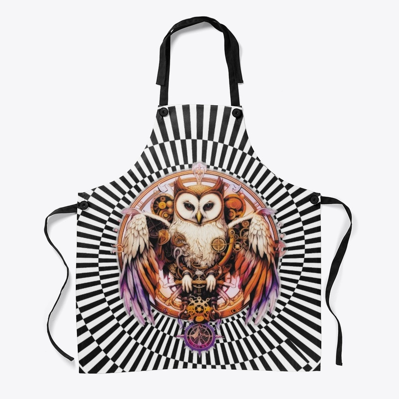 Magnificent colorful owl !