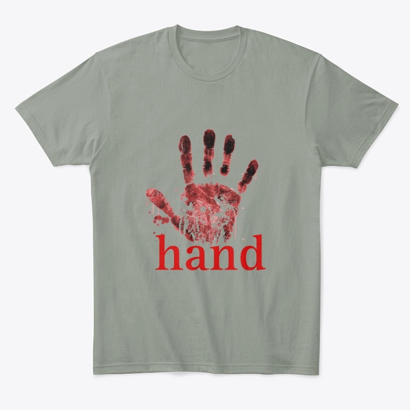Hand design tshirt 