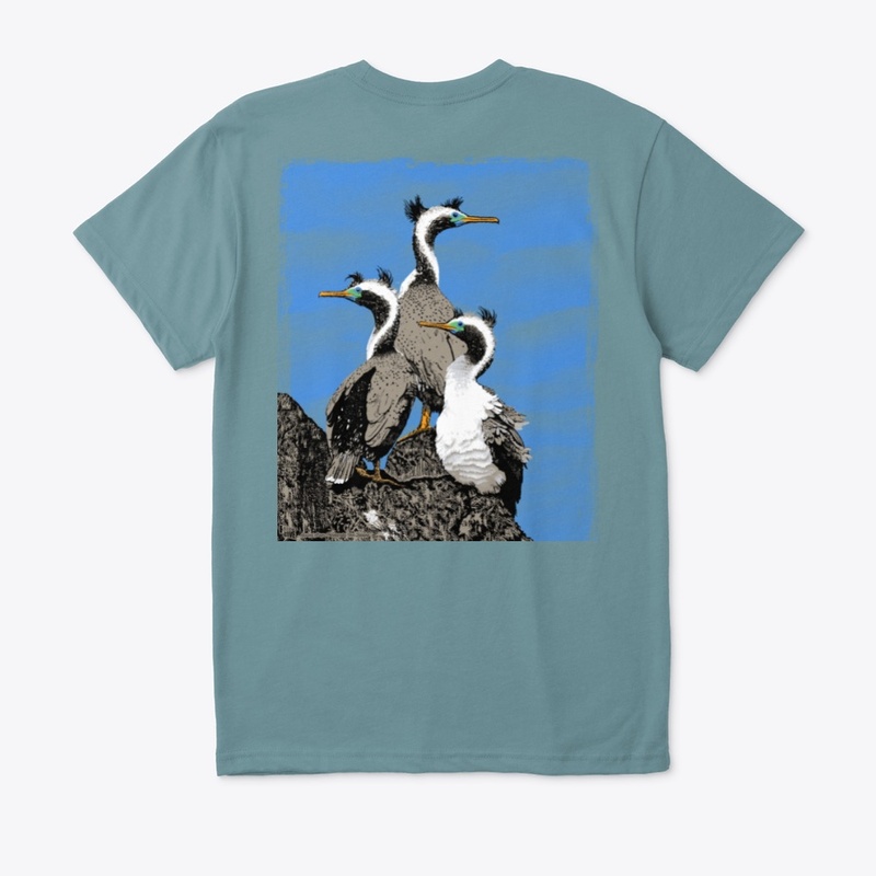 Shags woodblock