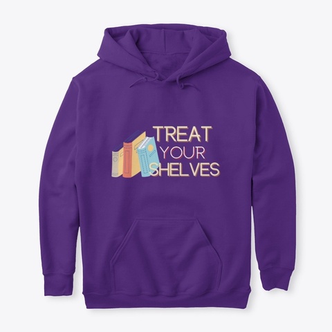Treat Your Shelves Purple Camiseta Front