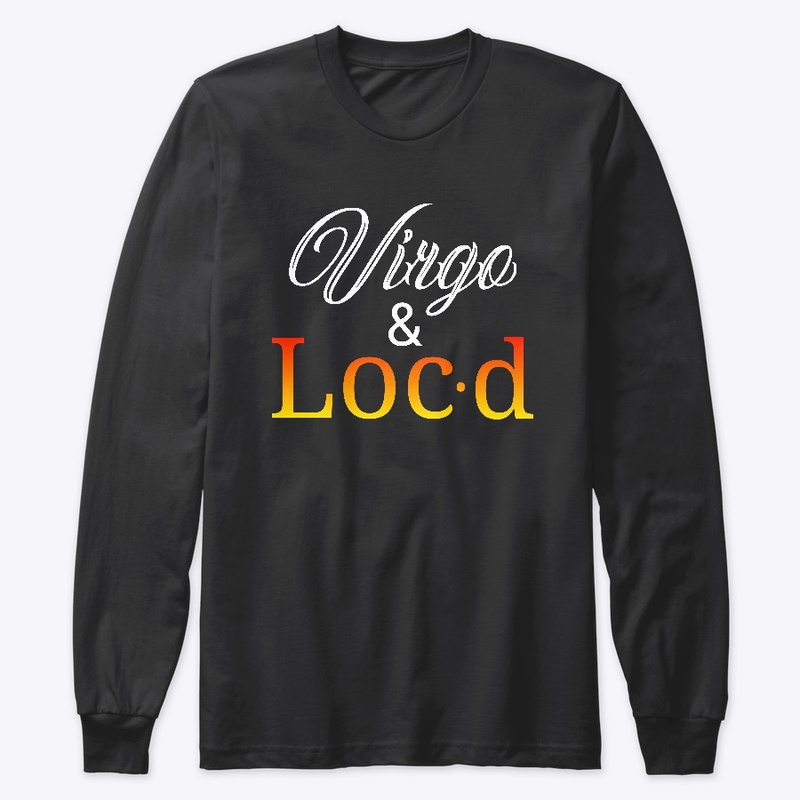 Virgo & loc'd zodiac tee shirt