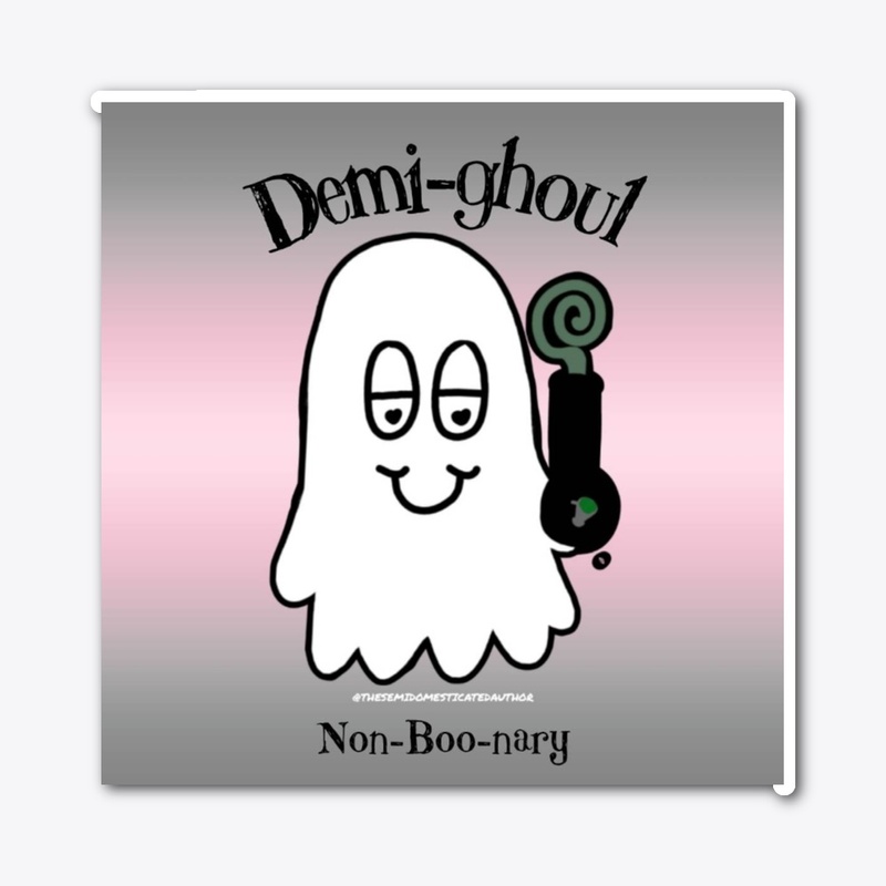 Bong Ghost Demi-ghoul sticker