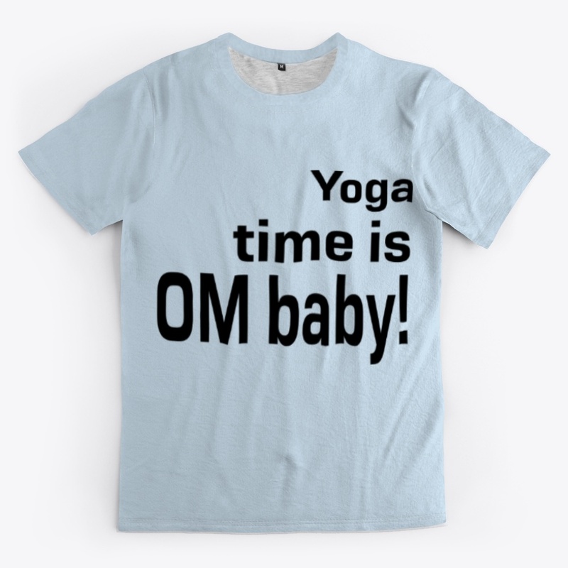 Yoga Time Is OM Baby!