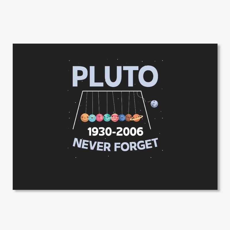 Pluto Never Forget Swing Planet
