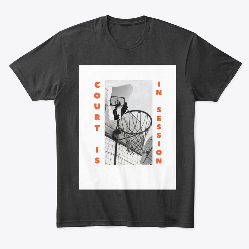 Basketball court in session T-Shirt