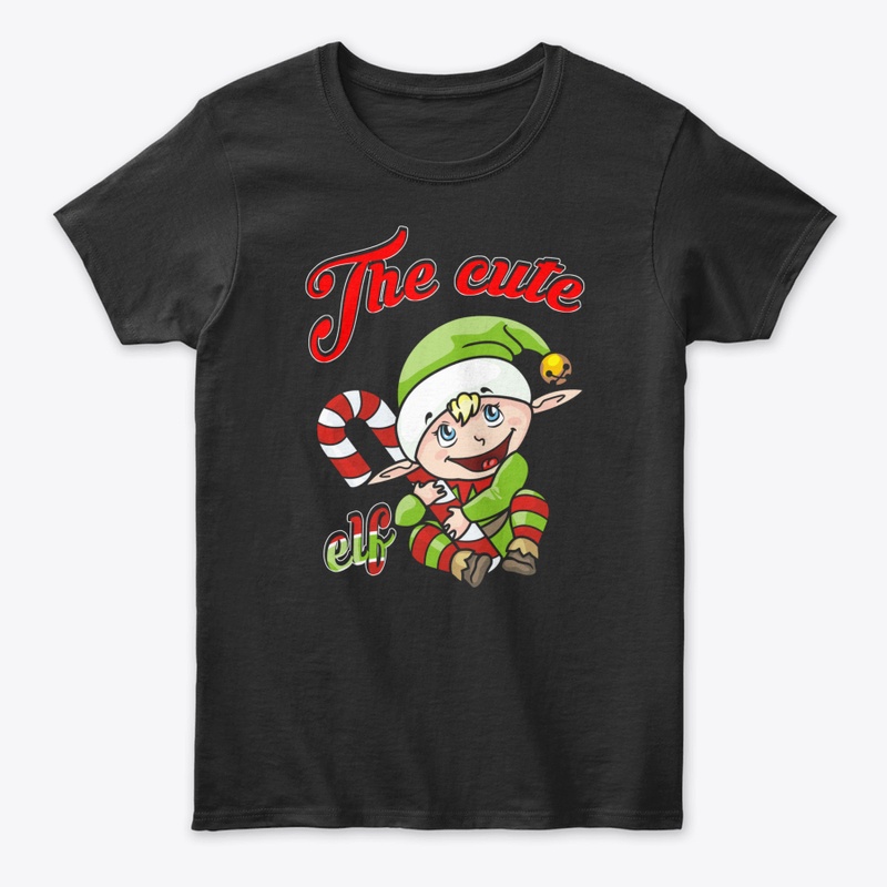 I'M THE CUTE ELF MATCHING FAMILY GROUP C
