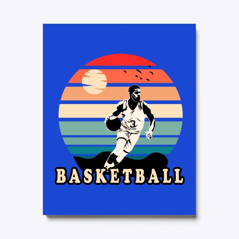 Basketball Player - Vintage Retro