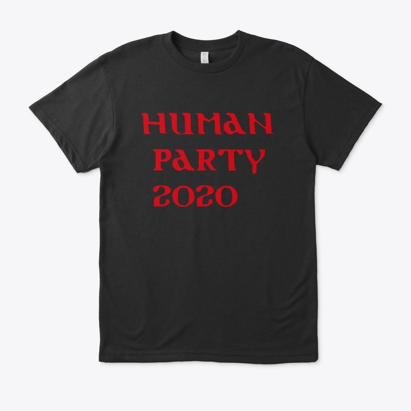 Human party T-shirt