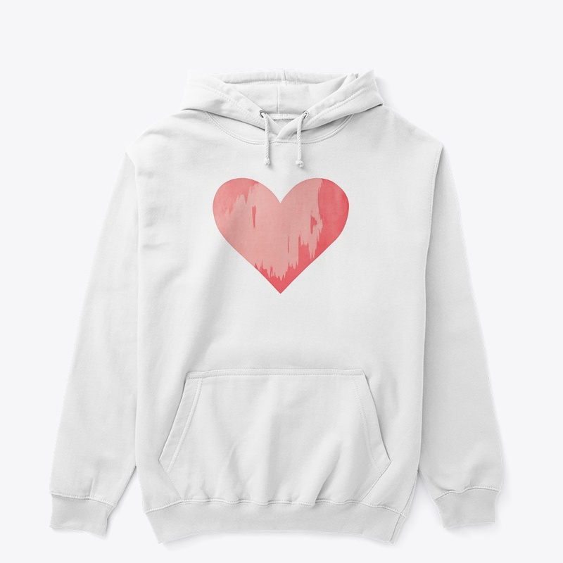 Abstract Watercolor Heart