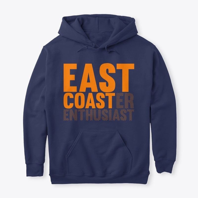 East Coaster Enthusiast - Orange Print