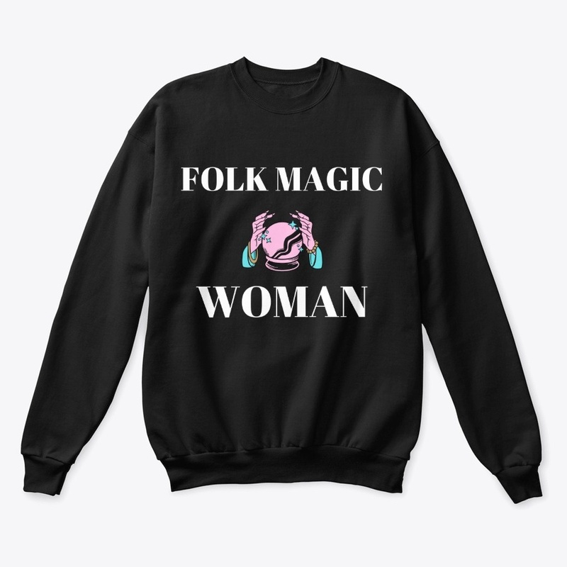 Folk Magic Woman Hoodie