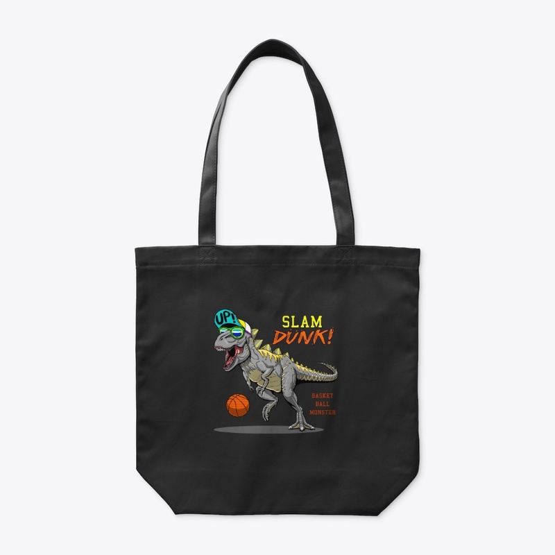 t rex dinosaur slam dunk