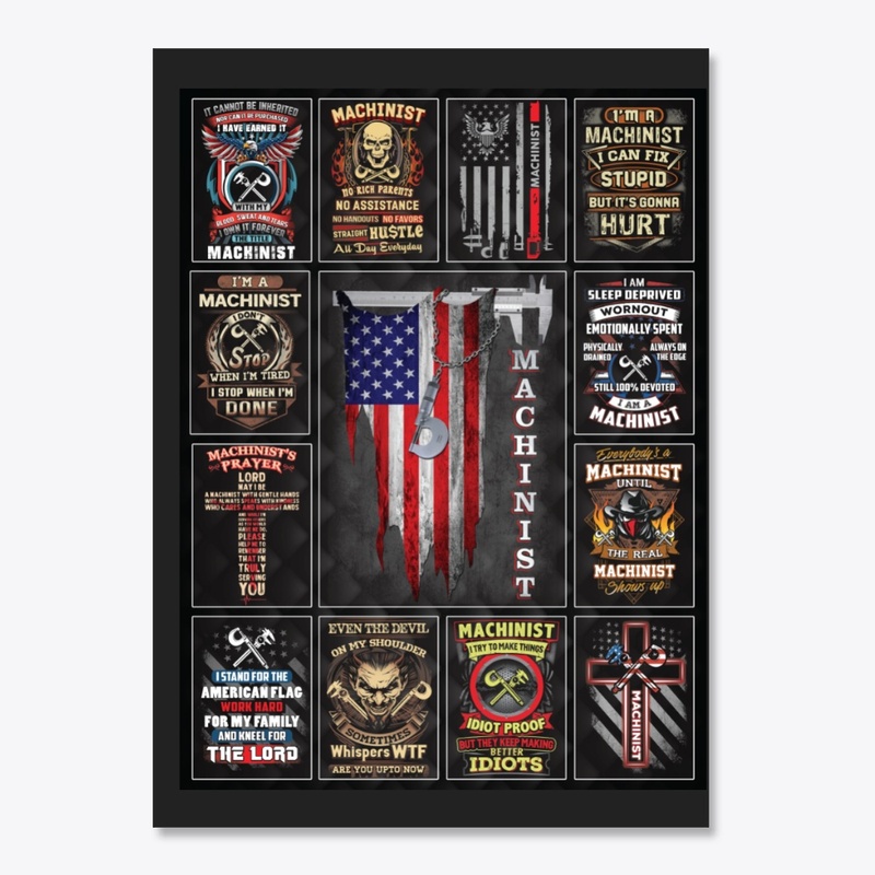 Awesome Machinist Collage Product