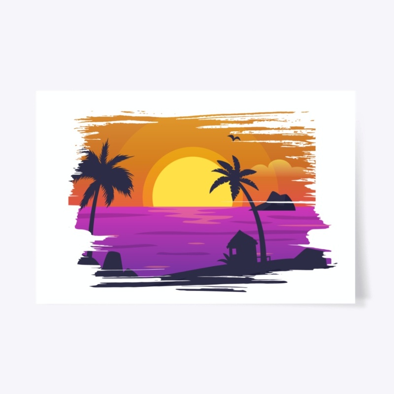 Sunrise By The Beach