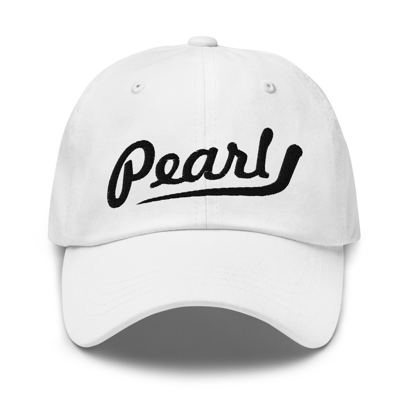 Pearl Cap Design Black