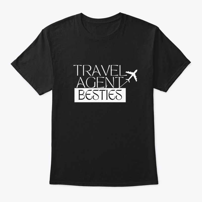 Travel Agent Plane Besties T-Shirt