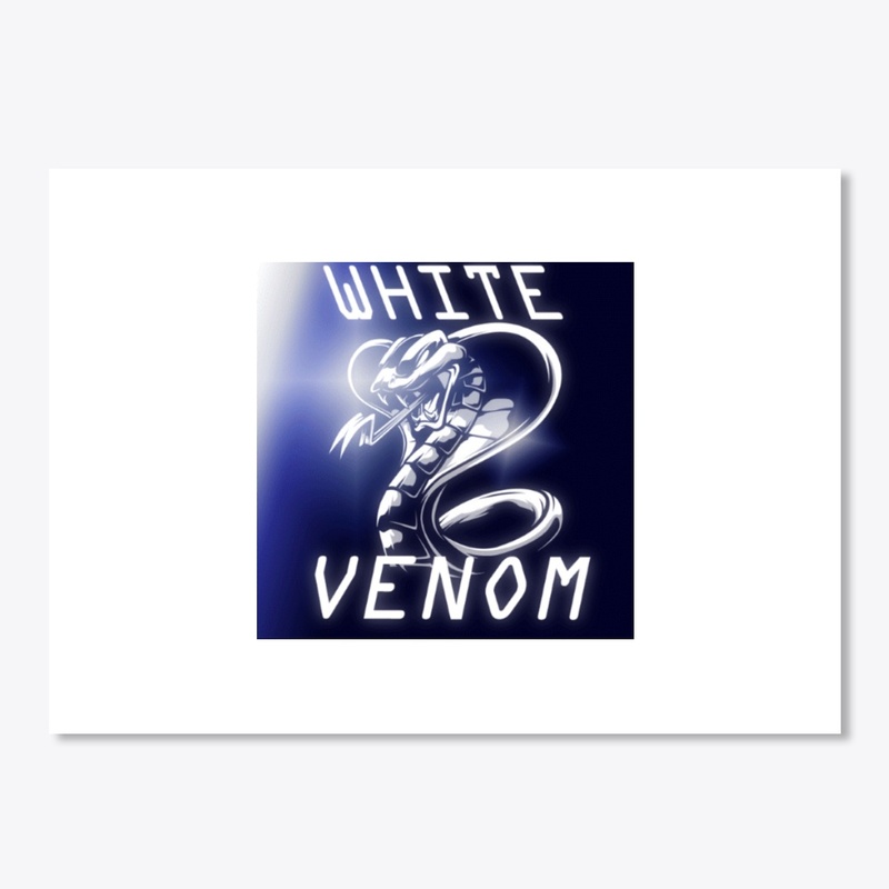 white venom logo accessories