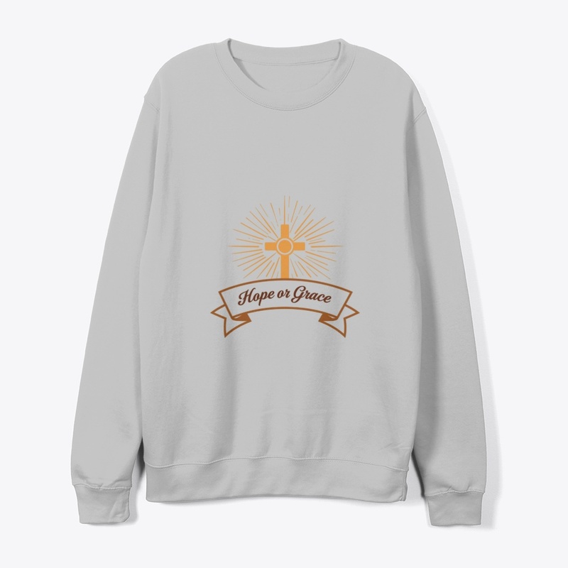 Hope & Grace – Faith Crest Logo