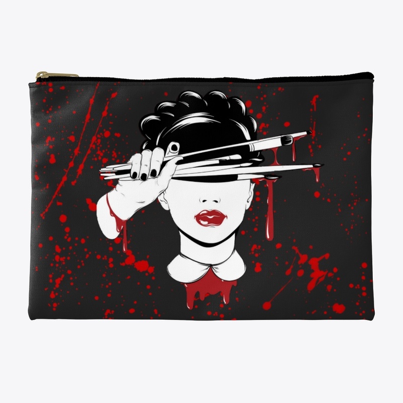 Sally's makeup brush bag