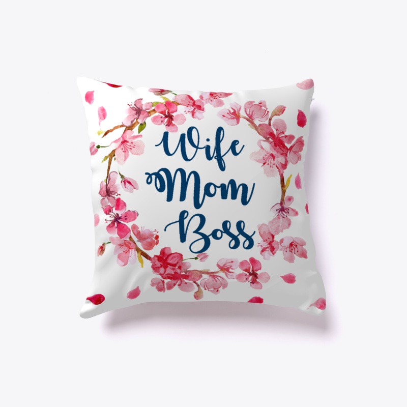 Wife Mom Boss Pillows! Great Gift Ideas!