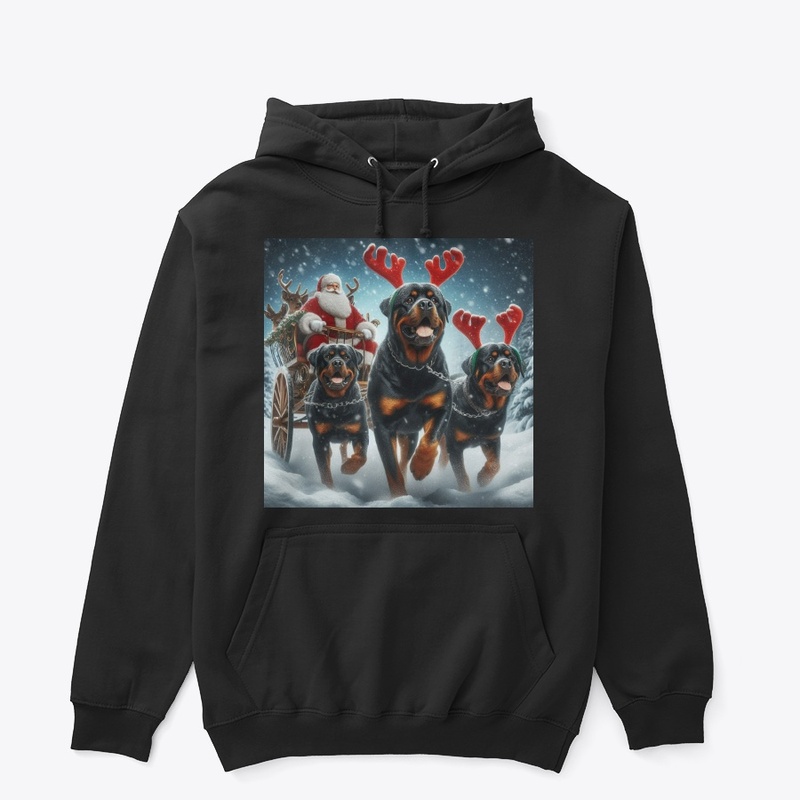 Rottweilers and Santa