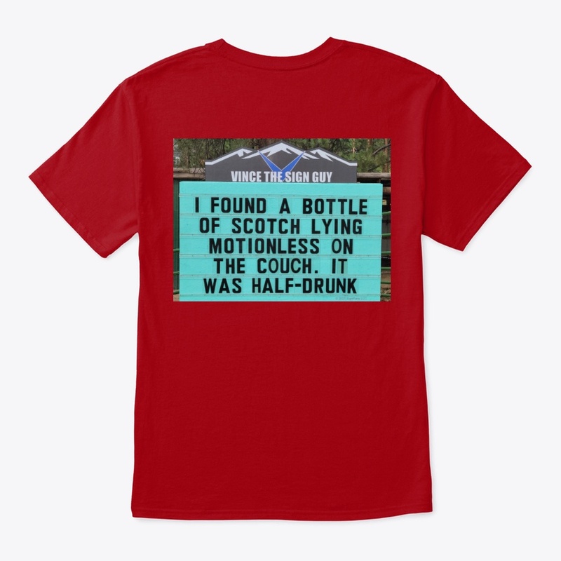 Bottle of Scotch