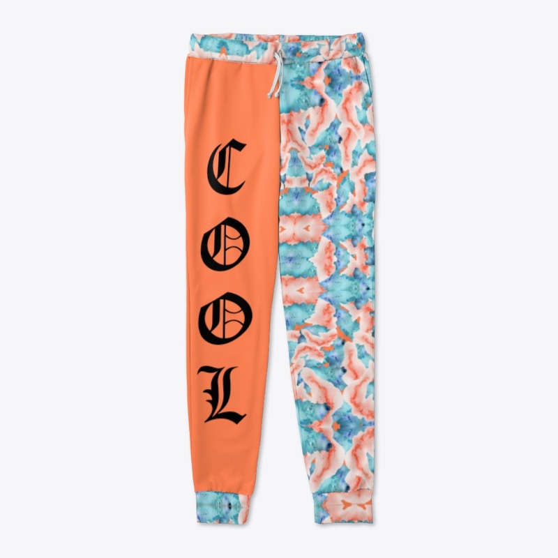 Cool tie and dye joggers