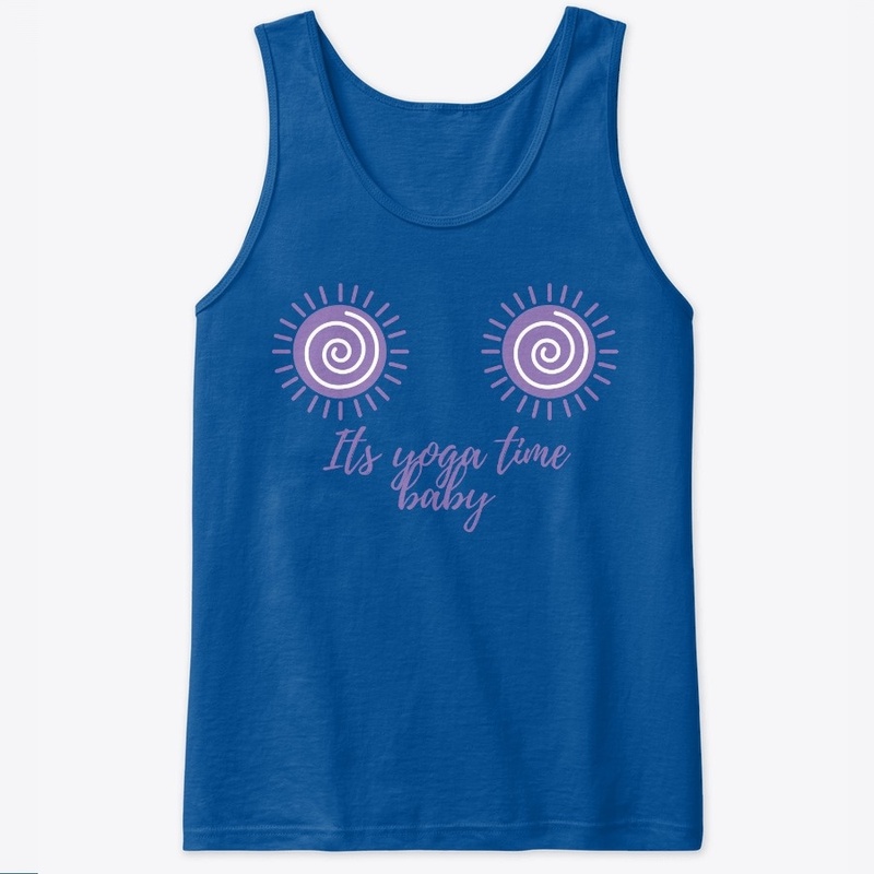 It's yoga time baby - yoga tshirt