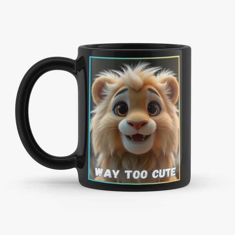 Way Too Cute - Lion