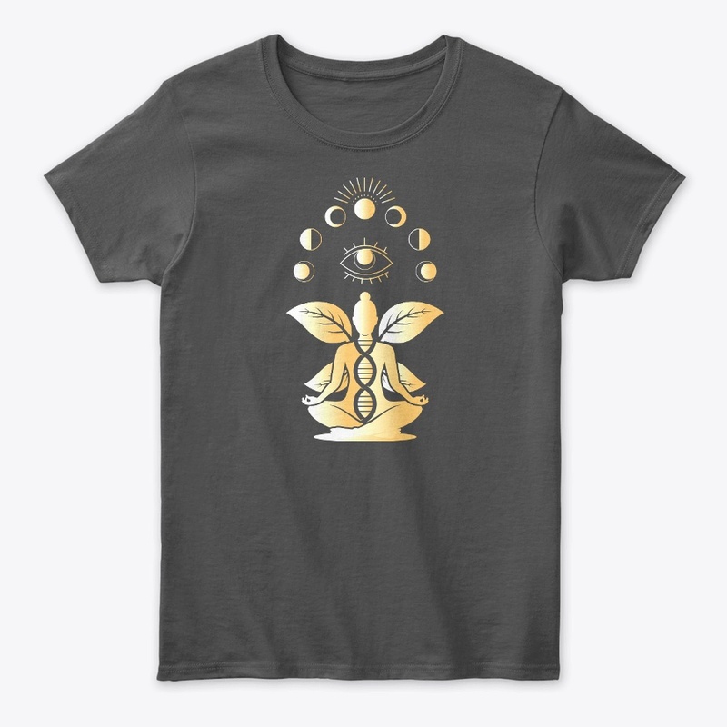 meditation yoga 3rd eye mystic moon tee