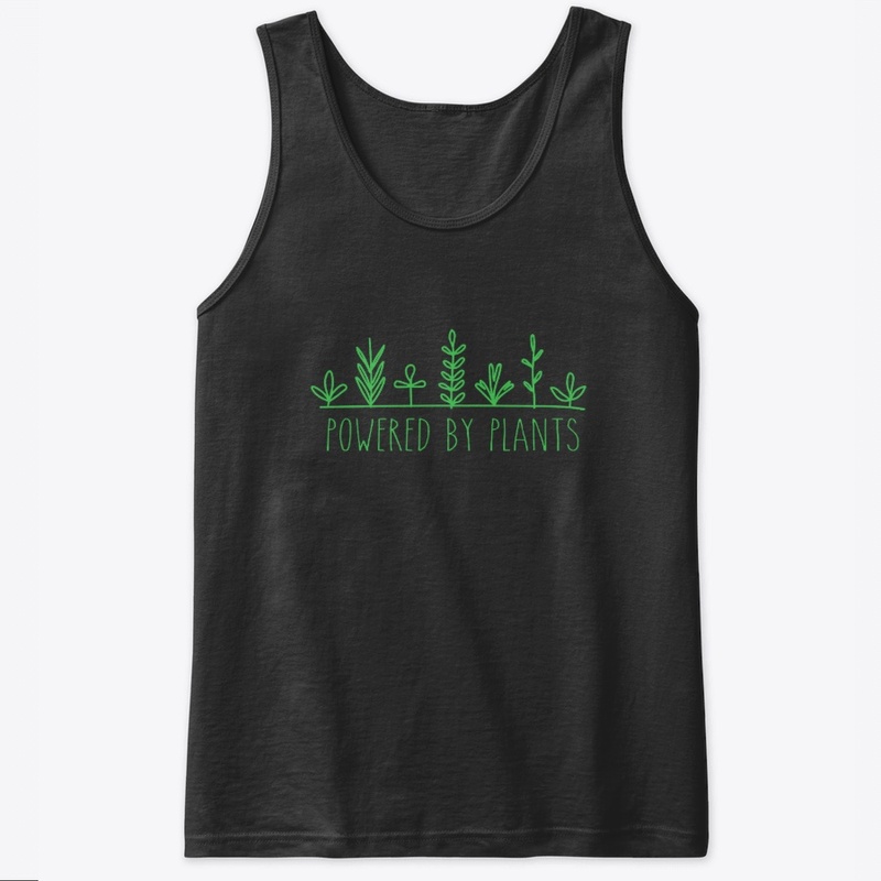 Vegan T-Shirt Powered by Plants Green