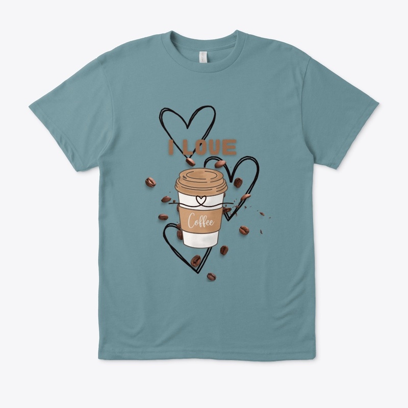I love coffee tee